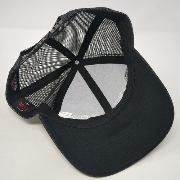 Tasker Electrical Construction MVE Trucker Hat Black One Size Pacific Headwear - Picture 7 of 10